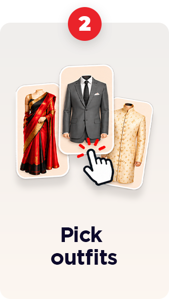 Step 2: Pick outfits